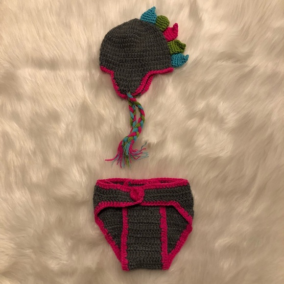 Baby Halloween Costume Dragon or Dinosaur - Picture 8 of 8